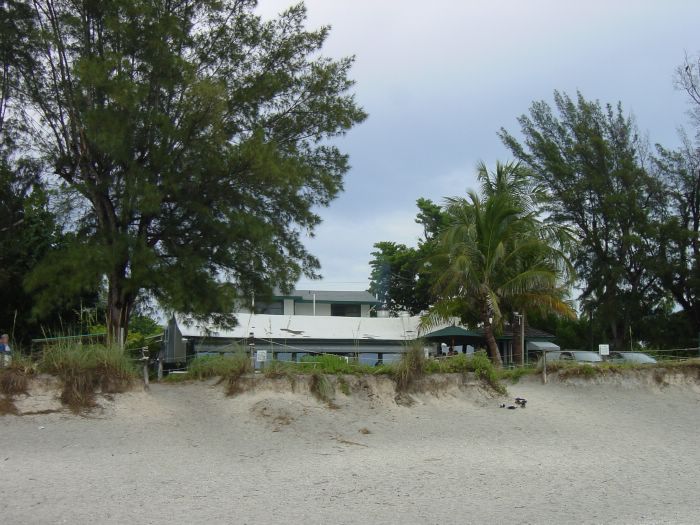 View of Mucky Duck from Captiva Beach