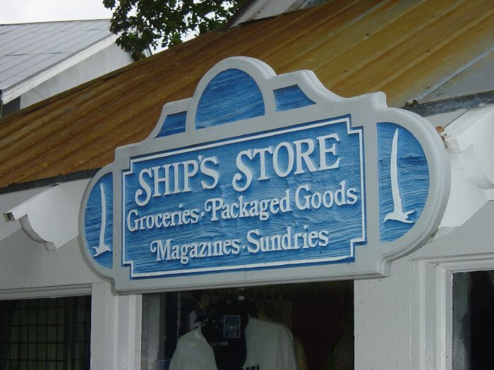 Ships Store -- Getting groceries
