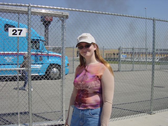 Liz in the Pits