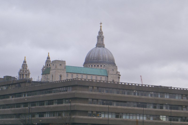 CIMG1920.jpg - St Paul's Cathedral view from Baynard House, just East of Blackfriars Station