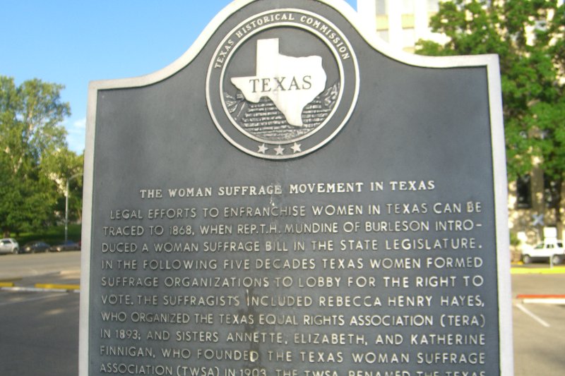 CIMG7862.JPG - Texas State Capitol - The Woman Suffrage Movement in Texas