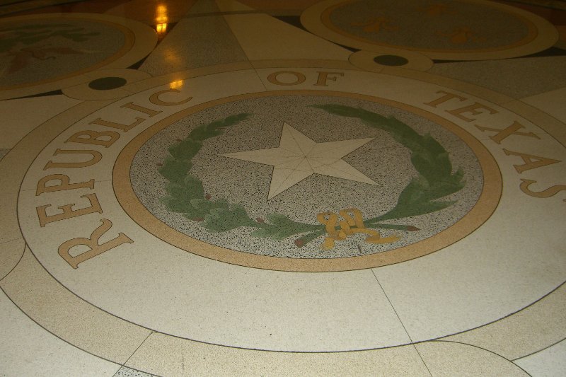 CIMG7895.JPG - Inside the Texas State Capitol - Republic of Texas Seal