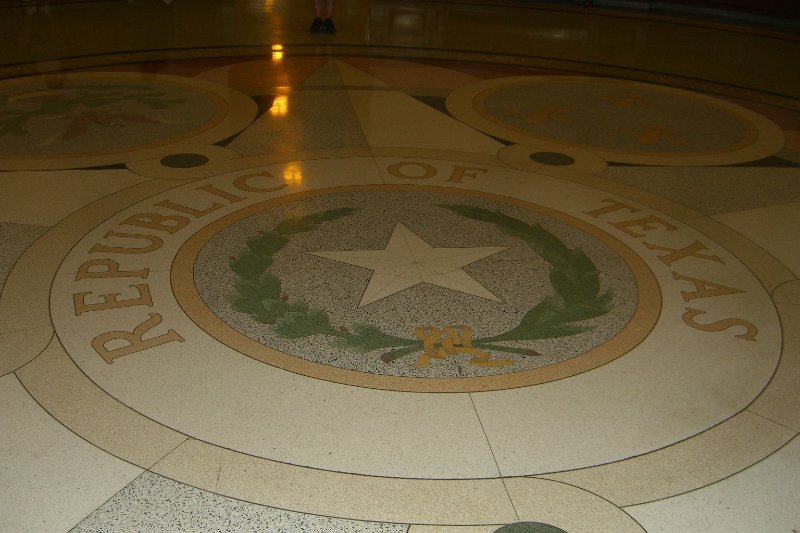 CIMG7896.JPG - Inside the Texas State Capitol - Republic of Texas Seal