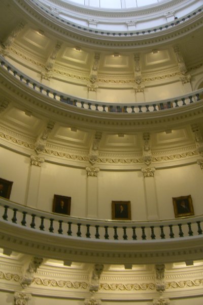 CIMG7900.JPG - Inside the Texas State Capitol - Rotunda