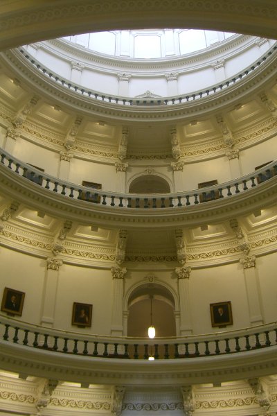 CIMG7901.JPG - Inside the Texas State Capitol - Rotunda