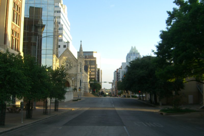 CIMG7929.JPG - Saint Mary Cathedral(left), Frosk Bank Tower (far right)
