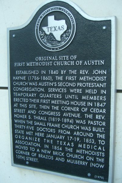 CIMG7964.JPG - 401 Congress - Original site of First methodist Church of Austin