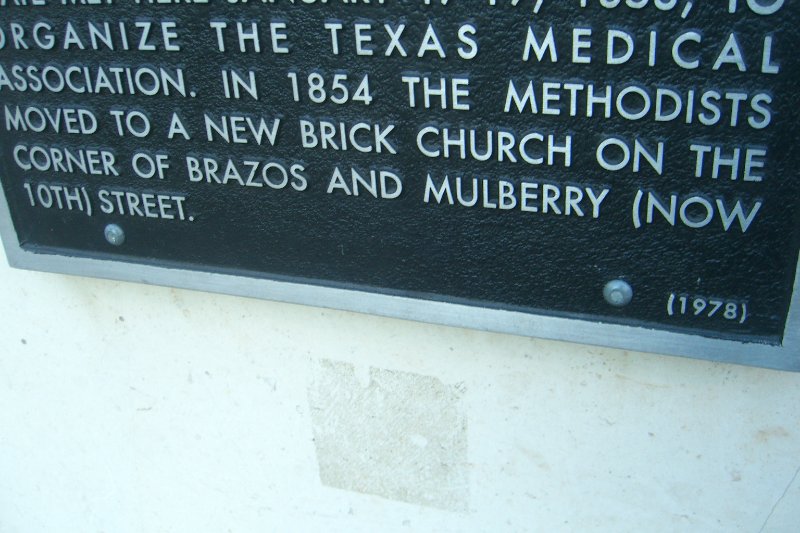 CIMG7965.JPG - 401 Congress - Original site of First methodist Church of Austin