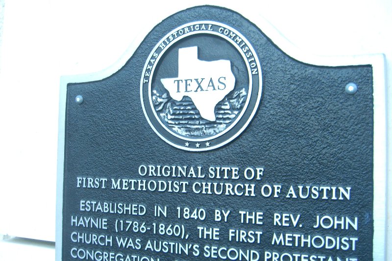 CIMG7966.JPG - 401 Congress - Original site of First methodist Church of Austin