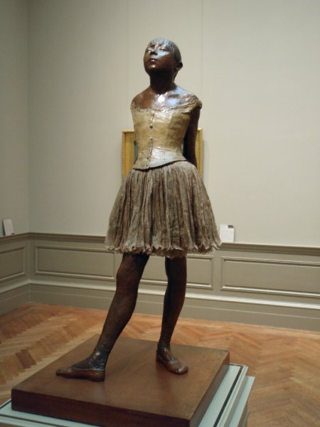 P2160130_edited-1.JPG - The Little Fourteen-Year-Old Dancer 1880 by Edgar Degas, 1834-1917