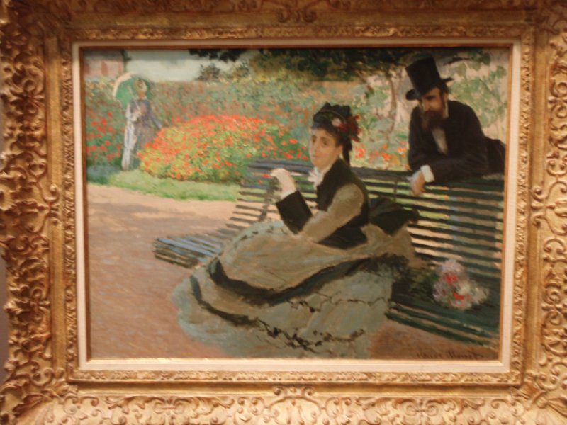 P2160136.JPG - Camille Monet on a Garden Bench 1873 by Claude Monet 1840-1926