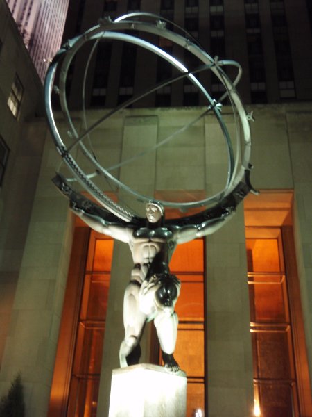 P2160225.JPG - Atlas at Rockefeller Center, sculptor Lee Lawrie