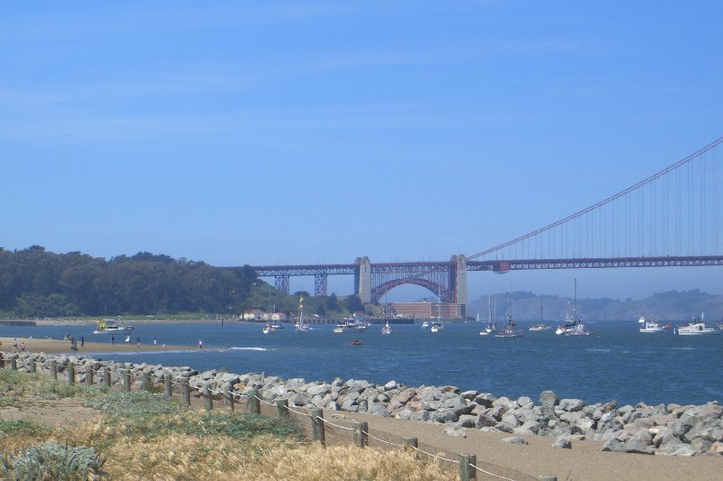 CIMG6440.JPG - Bike Ride from Fisherman's Wharf, Over the Golden Gate Bridge, to Sausalito