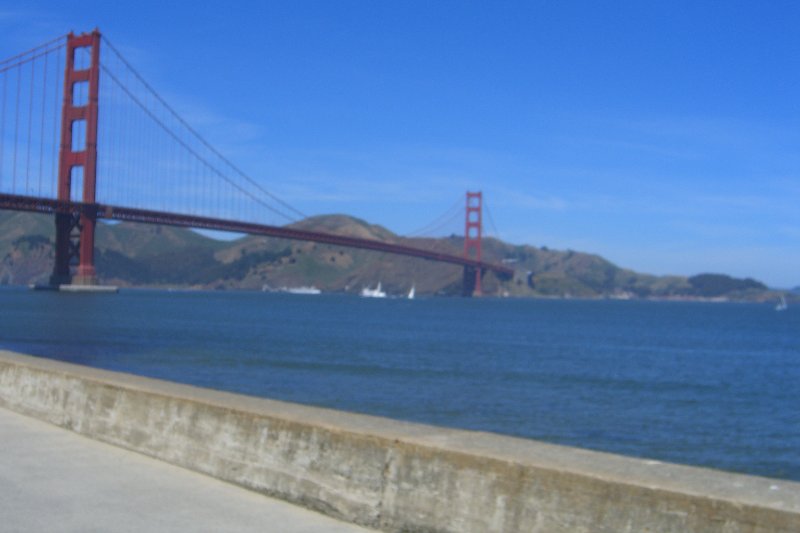 CIMG6452.JPG - Golden Gate Bridge view from Marina Dr near the old coast guard station