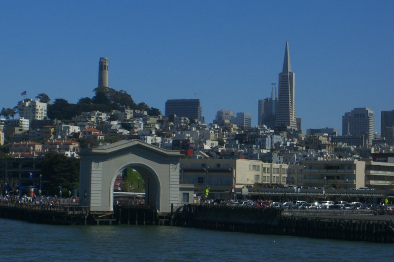 CIMG6606.JPG - San Francisco Skyline, Heading South to Fisherman's Wharf Pier 41