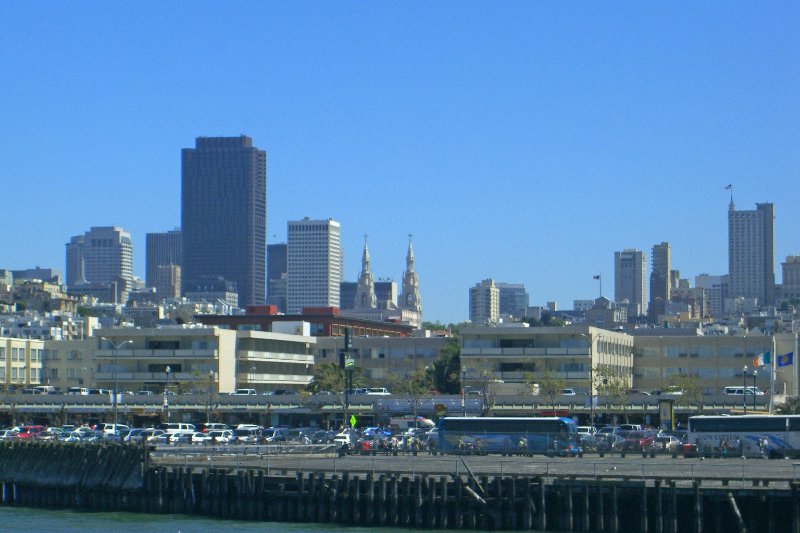 CIMG6607_edited-1.jpg - San Francisco Skyline,Look South at the Pier 43 parking area.