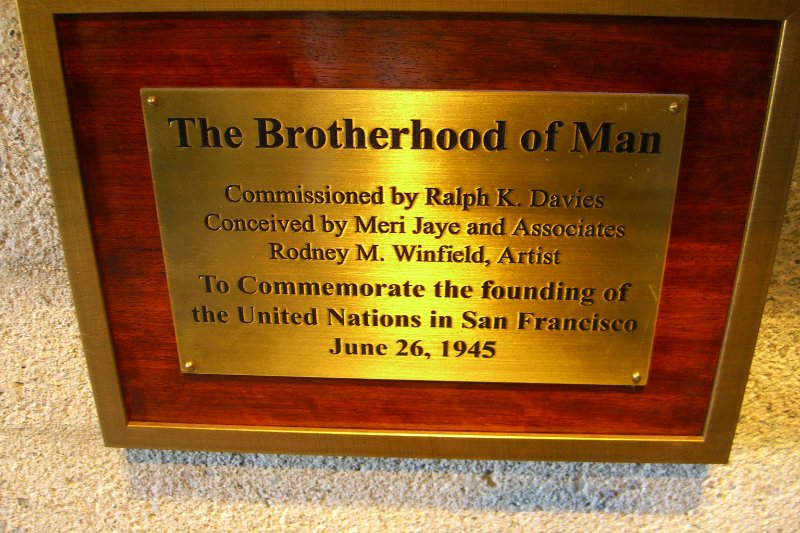CIMG6390.JPG - Grace Cathedral-The Brotherhood of Man by Rodney Winfield