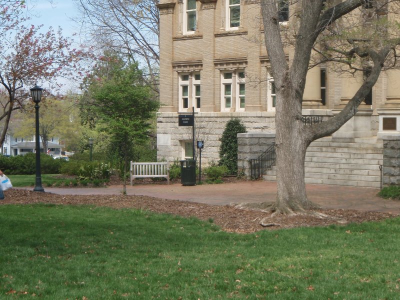P4020098.JPG - Alumni Hall building, standing on McCorkle Place