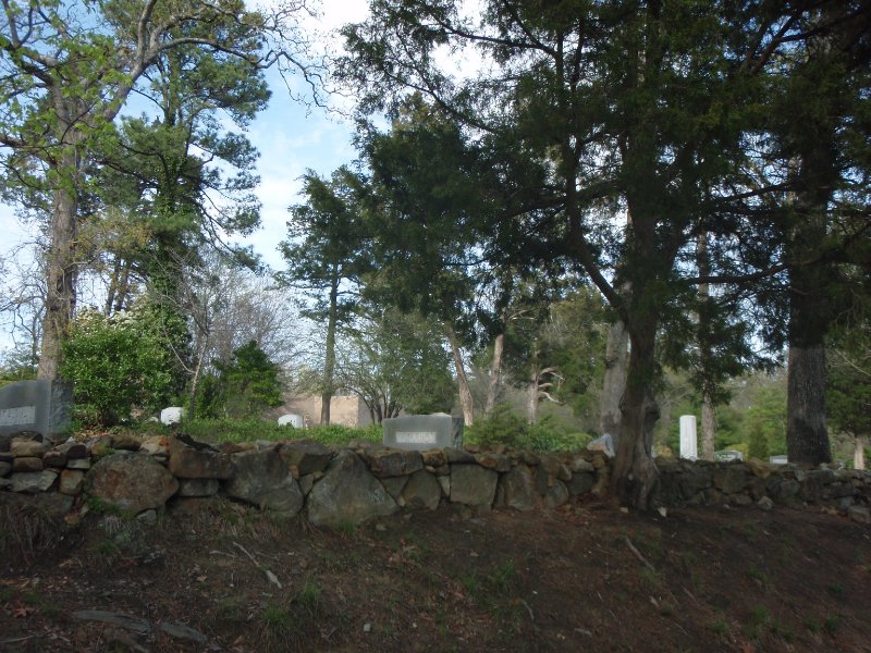 P4020157.JPG - Section 1, McLaughlin (023), of Old Chapel Hill Cemetery, standing on South Road looking North East