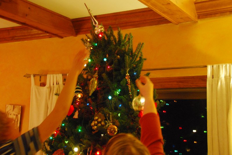 DSC_1909.JPG - Decorating the Christmas Tree
