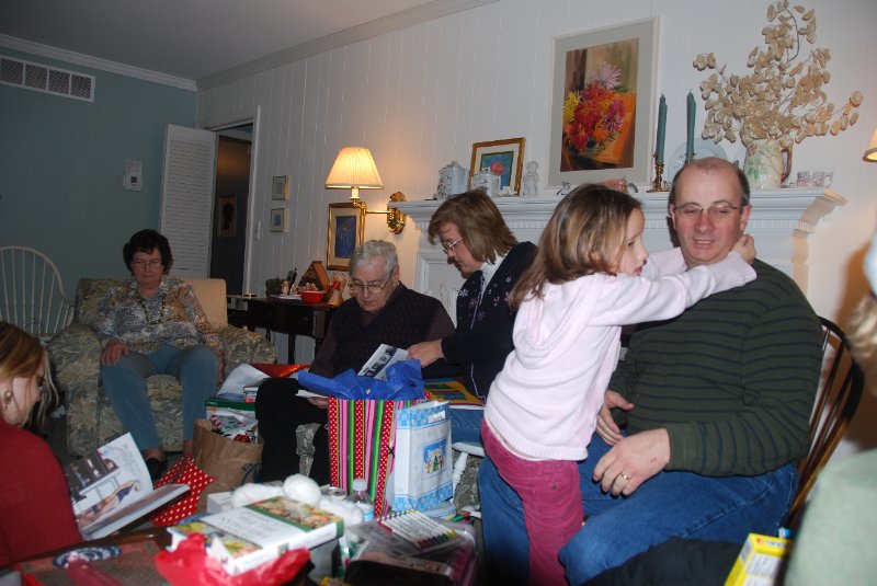 DSC_2075.JPG - Christmas Eve at  Grandma Kozik's