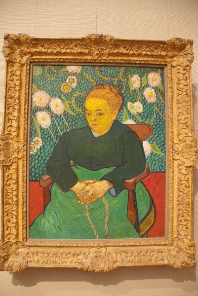 Boston041809-5226.jpg - "Lullaby: Madame Augustine Roulin Rocking a Cradle" by Vincent van Gogh 1889