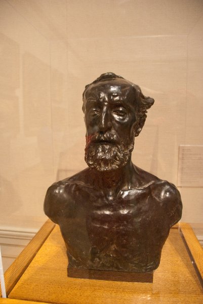 Boston041809-5233.jpg - "Bust of Jules Dalou" bronze by Auguste Rodin, 1889