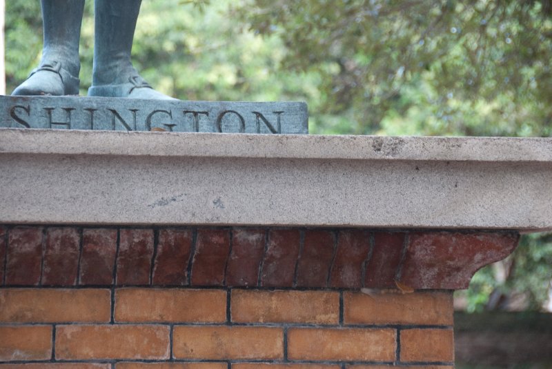 Charleston100309-9767.jpg - George Washington Statue, Washington Park, behind the City Hall
