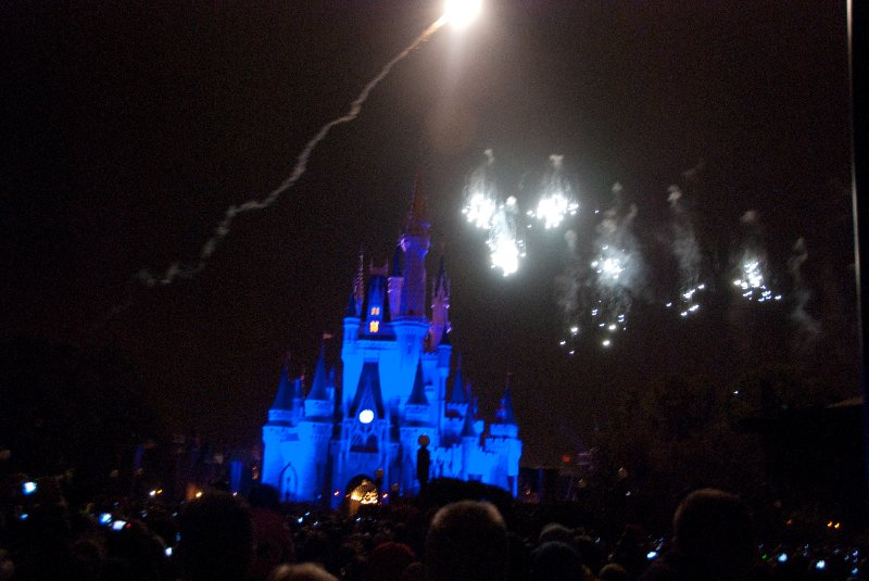 DisneyWorld022709-3444.jpg - Magic Kingdom - "WISHES" Fireworks Show