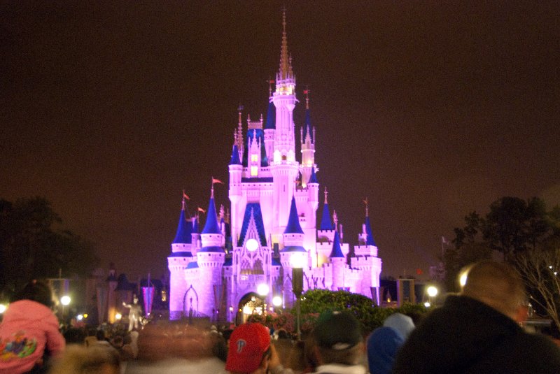 DisneyWorld022709-3439.jpg - Magic Kingdom - "WISHES" Fireworks Show