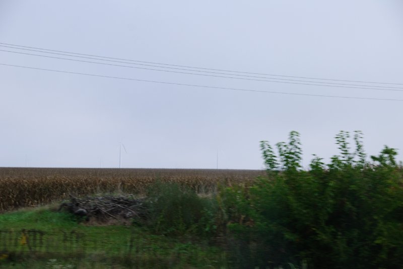 Purdue092609-9609.jpg - Windmill Farm. Driving North on I65, Leaving Lafayette, IN