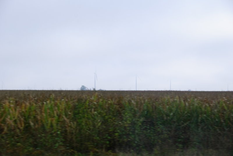 Purdue092609-9615.jpg - Windmill Farm. Driving North on I65, Leaving Lafayette, IN