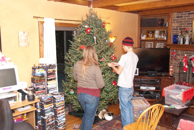 DSC_0487.jpg - Decorating the Christmas Tree!!