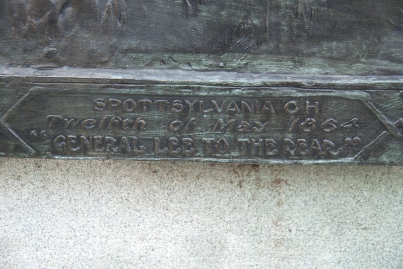 Atlanta082509-8797.jpg - John Brown Gordon. Spottsylvania, OH, Twelfth of May, 1864, "General Lee to the Rear"