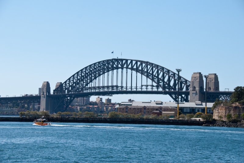 Sydney090109-9069.jpg - Sydney Harbour Bridge, view looking North East from Sydney Harbour