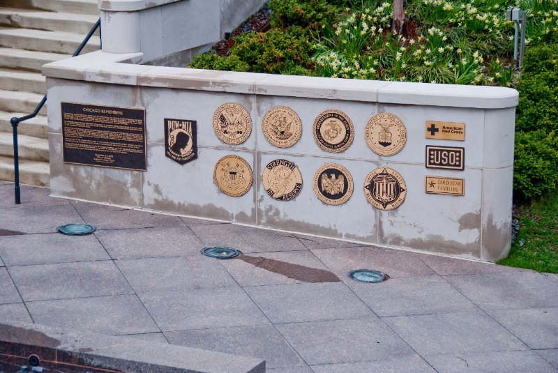 Chicago042809-5843.jpg - Vietnam Veterans Memorial - "Chicago Remembers" dedicated 11/11/05