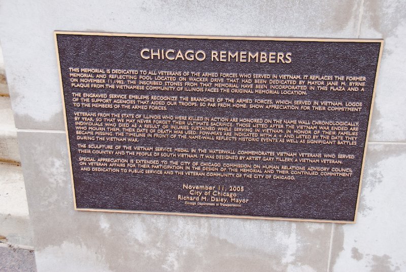 Chicago042809-5848.jpg - Vietnam Veterans Memorial - "Chicago Remembers" dedicated 11/11/05
