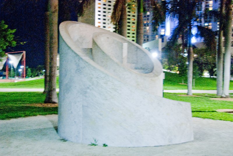 Miami041509-4931.jpg - Slide Mantra, Carrara Marble, by Isamu Noguchi, 1986