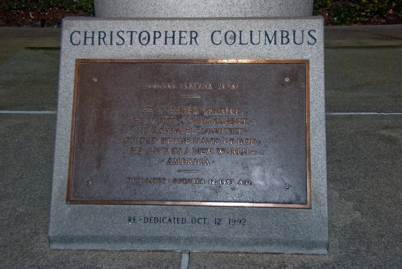 Miami041509-4952.jpg - Christopher Columbus, statue dedicated Oct 12 1992