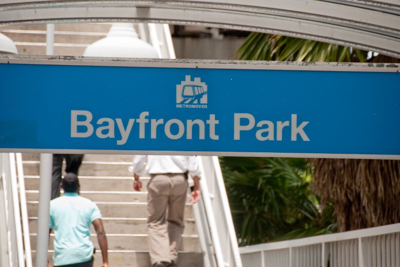 Miami041509-5047.jpg - Bayfront Park Metro Mover Stop