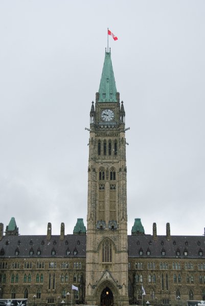 DSC_0251.jpg - Peace Tower. The Centre Block of Parliament Hill