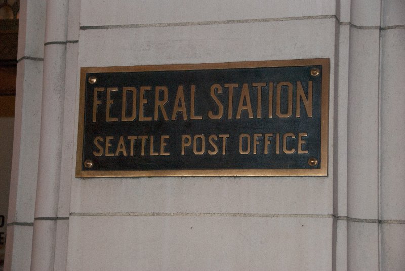 Seattle031509-3968.jpg - Federal Station, Seattle Post Office - The Start of the Seattle Fire,  1889