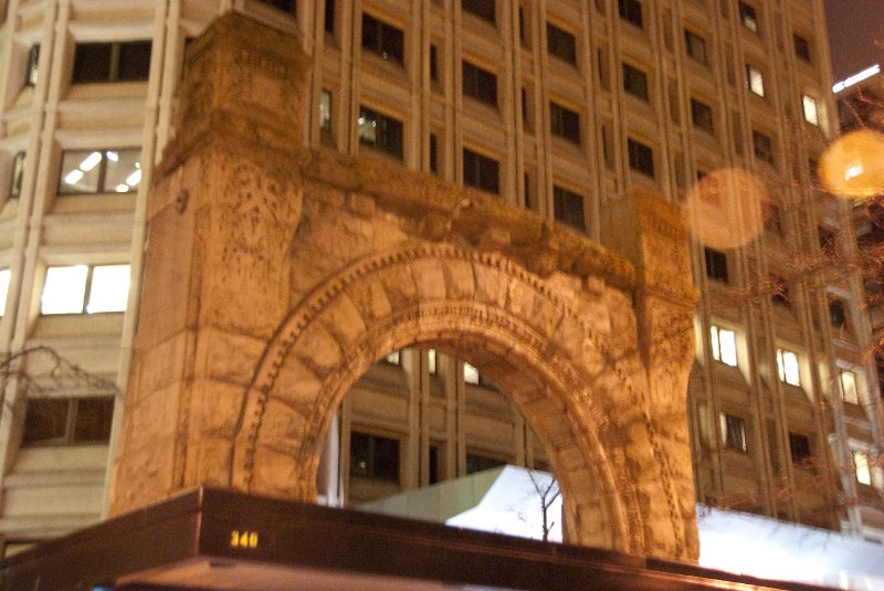Seattle031509-4017.jpg - Arch remnant from the former Burke Building, 1895