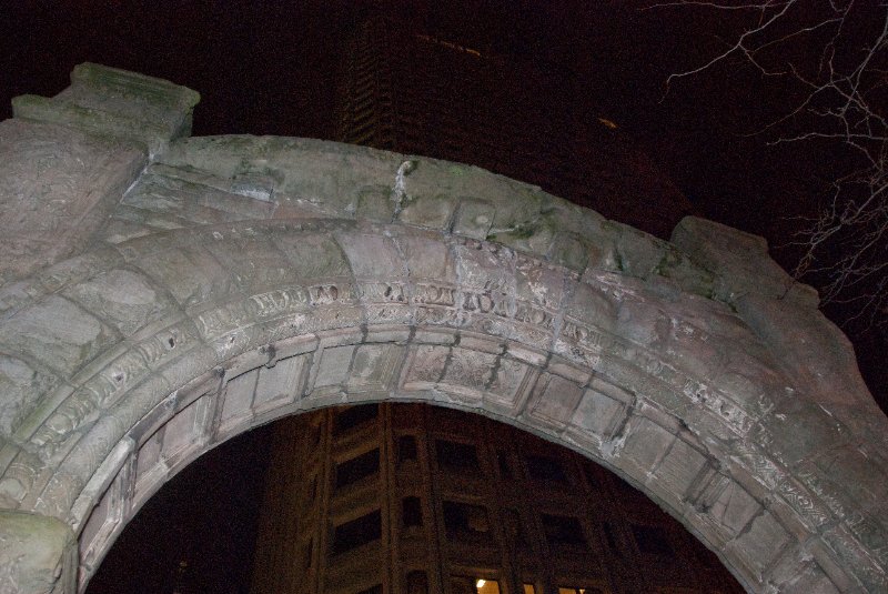 Seattle031509-4022.jpg - Arch remnant from the former Burke Building, 1895
