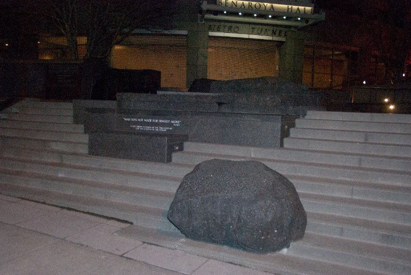 Seattle031509-4034.jpg - Garden of Remembrance, War Memorial infront of Seattle's Benaroya Hall on 2nd Ave