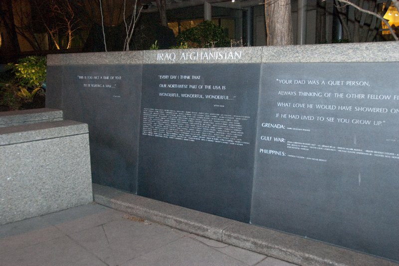 Seattle031509-4038.jpg - Garden of Remembrance, War Memorial infront of Seattle's Benaroya Hall on 2nd Ave