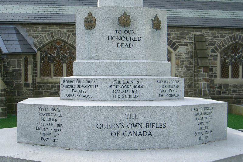 Toronto092409-1920.jpg - Cenotaph, St Paul's Bloor Street Chruch War Memorial.
