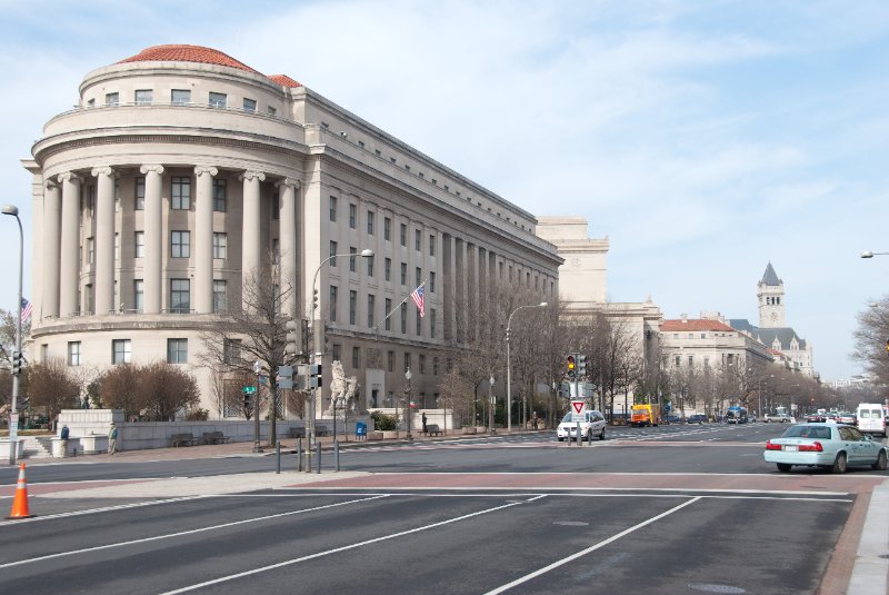 WashDC032709-4205.jpg - Federal Trade Commission, looking West on Pennsylvania Ave