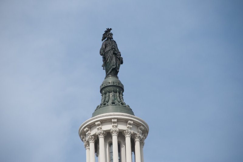 WashDC032709-4249.jpg - The United States Capitol, The Statue of Freedom, E Pluribus Unum