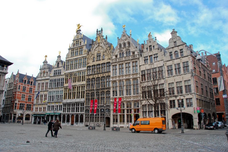 Antwerp021610-1449.jpg - Guild houses on the North side of the Grote Markt